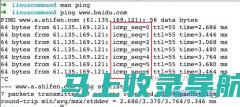 使用ping测试工具分析网站服务器响应时间