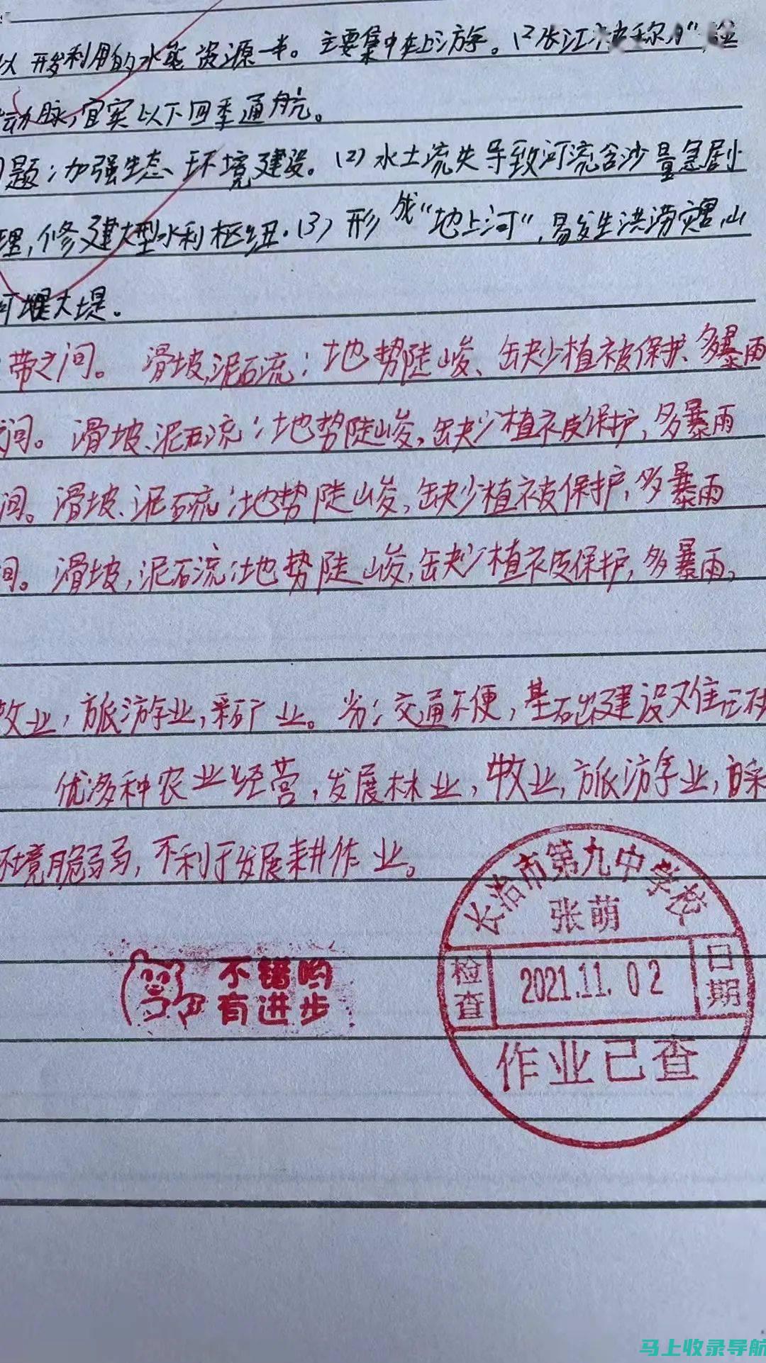 站长大作文评语：脉络分明，层次有序