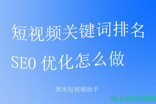 短视频SEO供应商的技术支持：如何提升视频质量与播放量