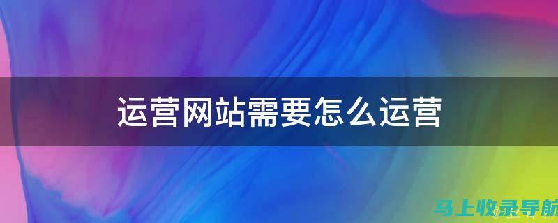 成功网站运营的关键要素及创新推广方案的探讨