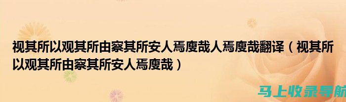 如何利用观其站长工具官网实现精准的市场定位与用户分析