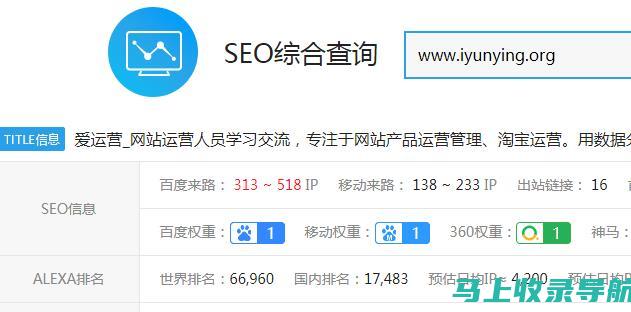 爱站工具的SEO综合查询，让你的网站优化更加科学高效