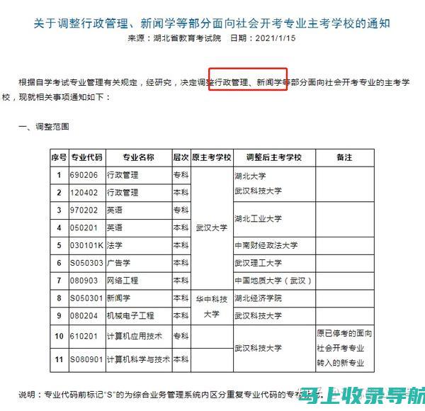 江苏自考专业解析：如何选择适合自己的学习方向与职业发展