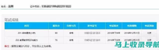 教资成绩查询入口官网大揭秘：2021年必知信息