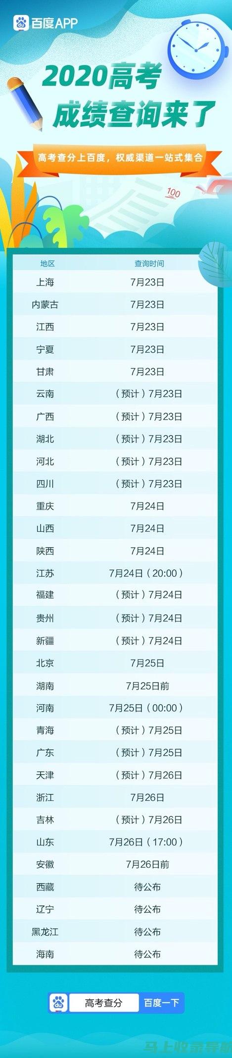 使用高考查分网站官网的正确姿势，保障你的成绩隐私