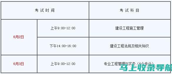 二建考试时间的重要性：提前准备的必要性