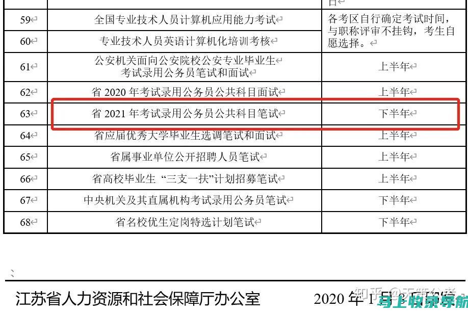 省考时间2021：从备考到考试的完整时间规划指南