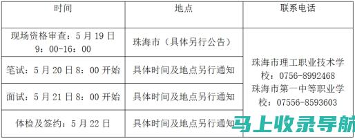 珠海市人事考试网助力公务员及事业单位考试的全攻略