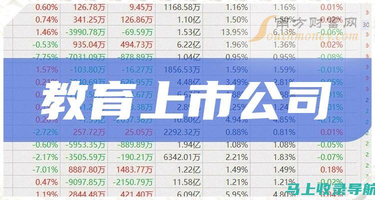 热门教育公司股票排行，谁是行业的佼佼者？