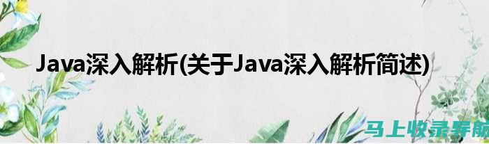 系统解析Java学习网站的教学大纲与课程内容