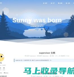 Sunny was born - 心中有丘壑, 眉目做山河