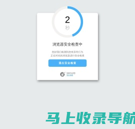 浏览器安全检查中