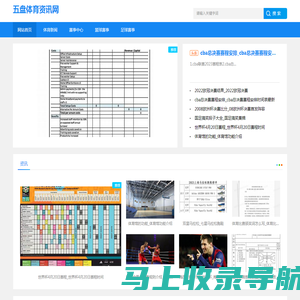体育头条新闻_赛事中心_世界杯_篮球NBA_五盘体育资讯网