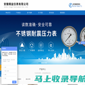 不锈钢压力表_耐震压力表_电接点压力表-安徽精益仪表有限公司
