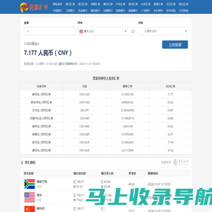 实时汇率换算工具 - 精准、快速的在线货币转换器 - 花都汇率