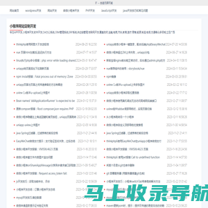 it无限-软件、网站、小程序开发技巧和问题处理