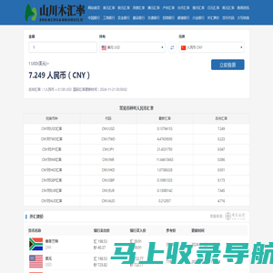 美元兑人民币汇率_美元欧元英镑最新外汇牌价_山川木汇率网