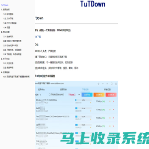 百度网盘不限速下载器 - TuTDown