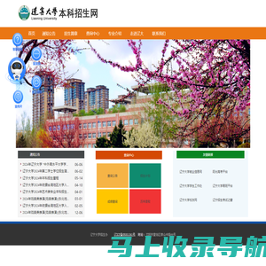 辽宁大学本科招生网