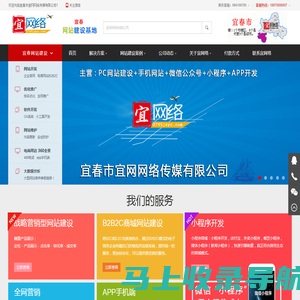宜春网站建设_为宜春网站开发制作设计推广服务【宜网络】