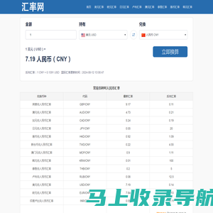 实时在线全球货币汇率计算器 - 实时汇率网