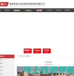 福建省强力实钻体育用品商贸有限公司 | 强力体育用品有限公司